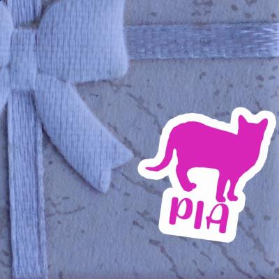 Pia Autocollant Chat Gift package Image