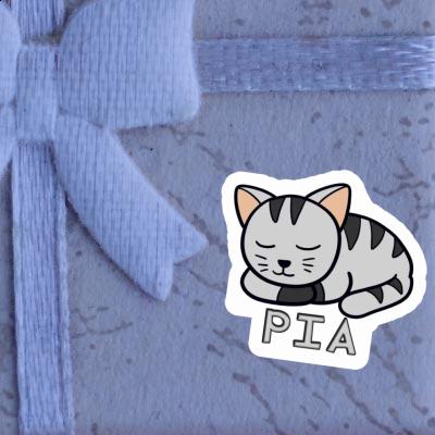 Aufkleber Pia Katze Image