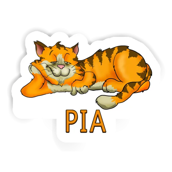 Pia Sticker Katze Image