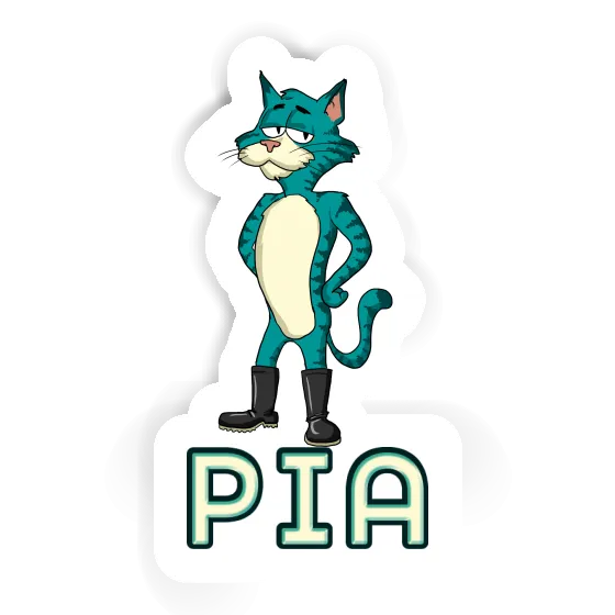 Sticker Pia Cat Gift package Image