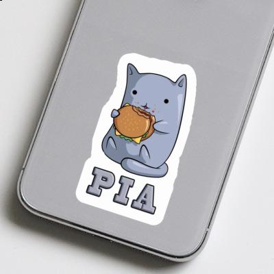 Pia Autocollant Chat Notebook Image