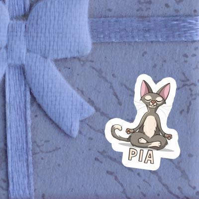 Aufkleber Yoga-Katze Pia Gift package Image