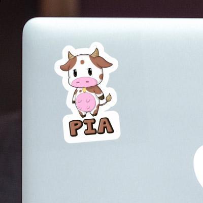 Sticker Cow Pia Image