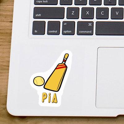 Maillet de cricket Autocollant Pia Image