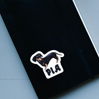 Pia Sticker Dachshund Image