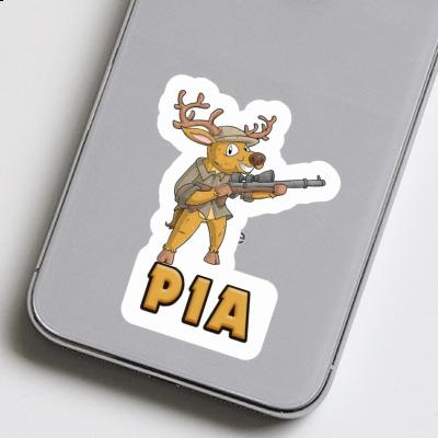 Pia Sticker Deer Laptop Image