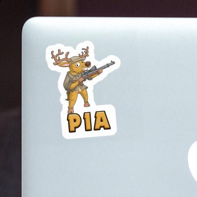 Pia Sticker Deer Laptop Image