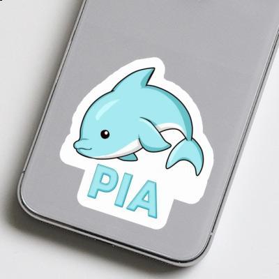 Aufkleber Fisch Pia Laptop Image