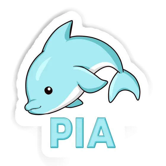 Sticker Dolphin Pia Gift package Image