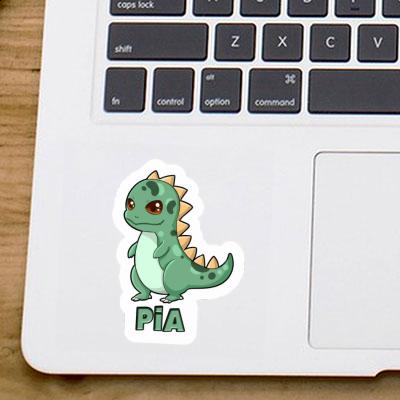 Autocollant Pia T-Rex Notebook Image