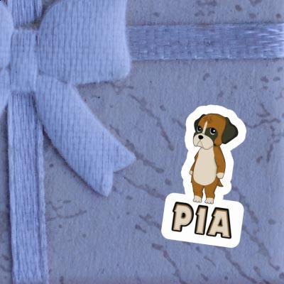 Sticker Pia Boxer Notebook Image