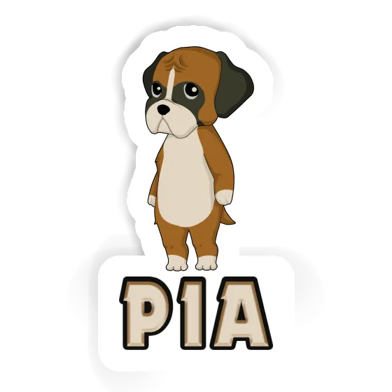 Sticker Pia Boxer Notebook Image