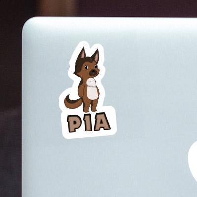 German Sheperd Sticker Pia Gift package Image