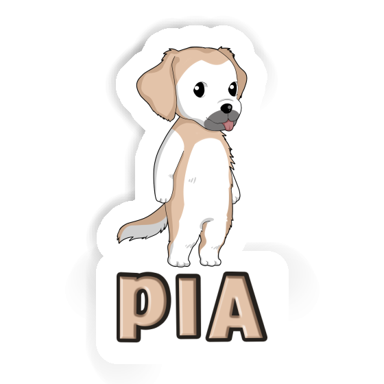 Aufkleber Golden Retriever Pia Image