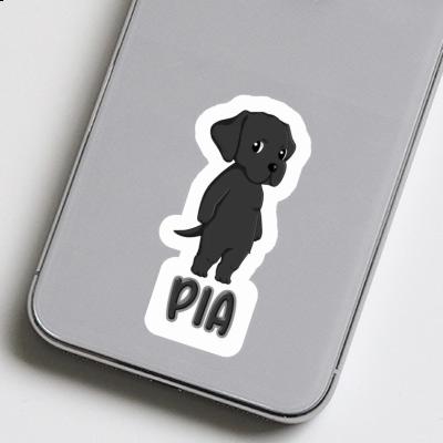 Aufkleber Labrador Retriever Pia Notebook Image