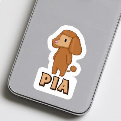 Pia Sticker Poodle Image