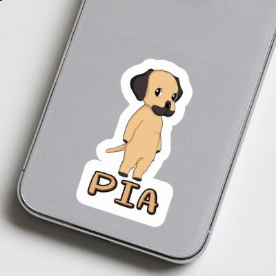 Autocollant Rhodesian Ridgeback Pia Notebook Image