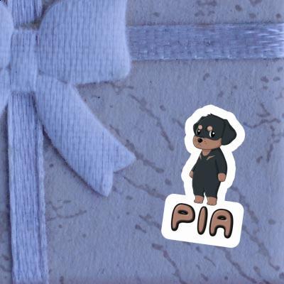 Sticker Pia Rottweiler Gift package Image