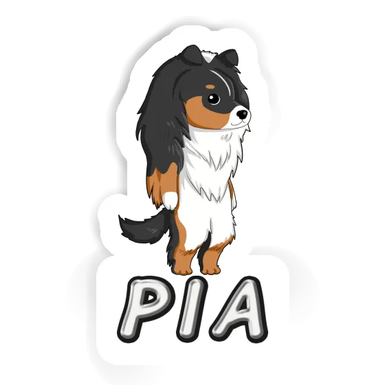 Sticker Sheltie Pia Notebook Image