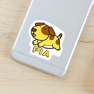 Sticker Pia Dog Image