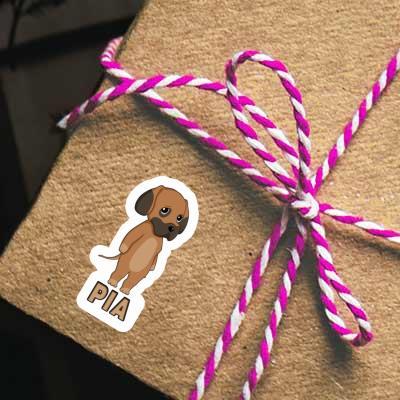 Pia Sticker German Mastiff Gift package Image