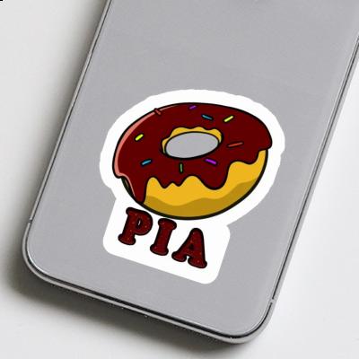 Aufkleber Pia Donut Image