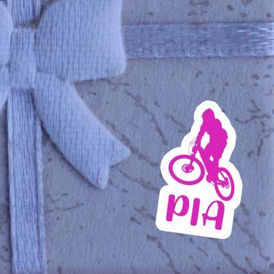 Sticker Downhiller Pia Image