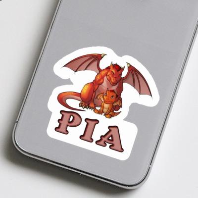 Autocollant Pia Dragon Laptop Image