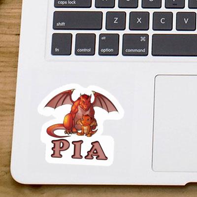 Dragon Sticker Pia Laptop Image