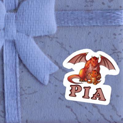 Pia Aufkleber Drache Image