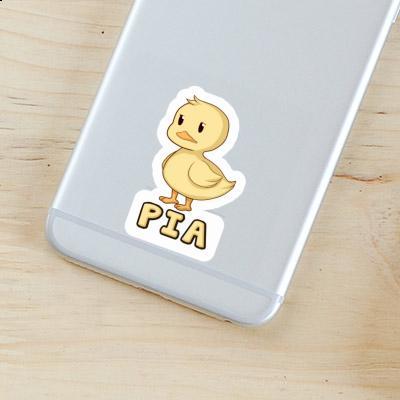 Sticker Pia Duck Notebook Image