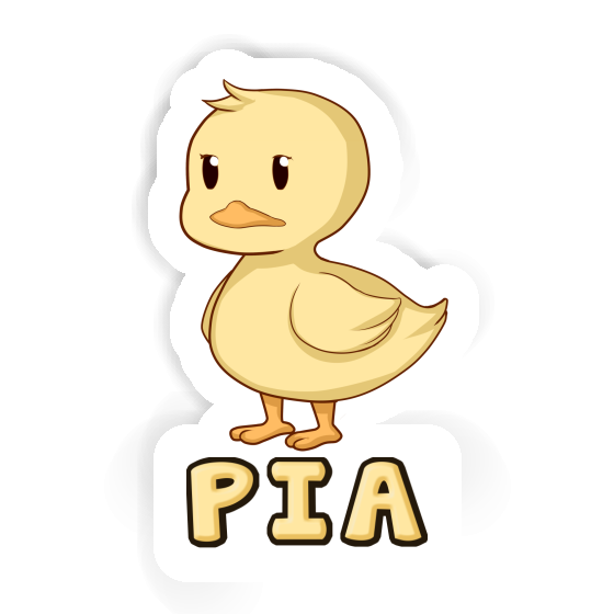 Pia Sticker Ente Laptop Image