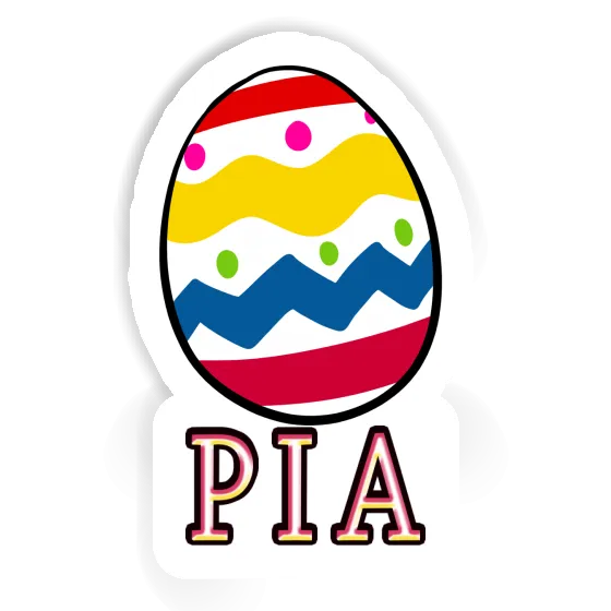 Pia Sticker Easter Egg Notebook Image