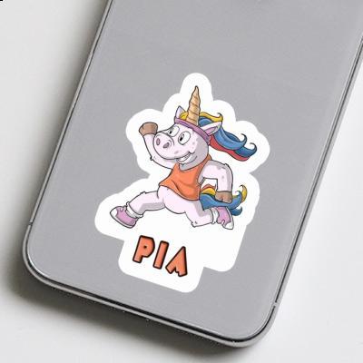 Sticker Pia Jogger Laptop Image