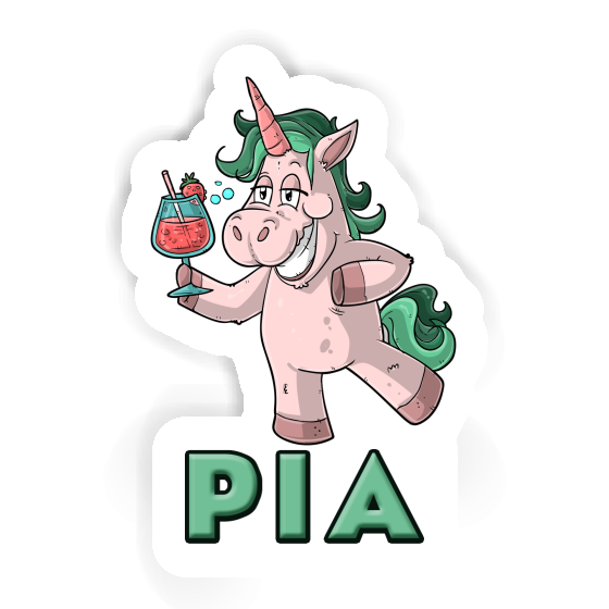 Sticker Party Unicorn Pia Notebook Image