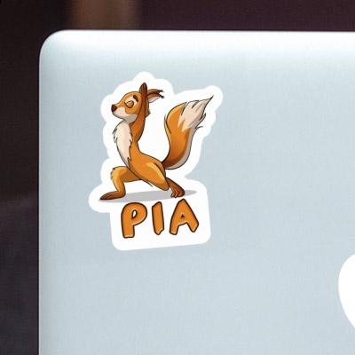 Aufkleber Eichhörnchen Pia Laptop Image