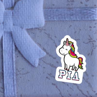 Sticker Pia Unicorn Image