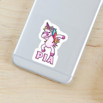 Sticker Unicorn Pia Image