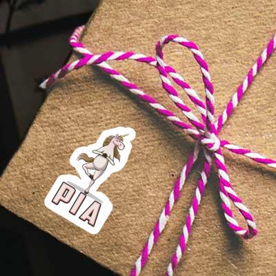 Pia Autocollant Licorne de yoga Gift package Image