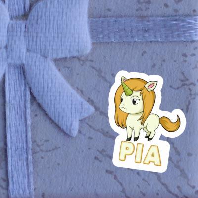 Pia Sticker Unicorn Notebook Image