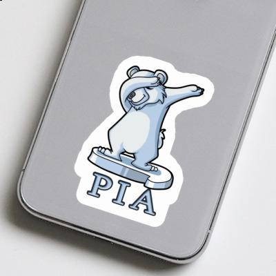 Sticker Pia Bear Laptop Image