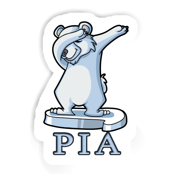 Sticker Pia Bear Laptop Image