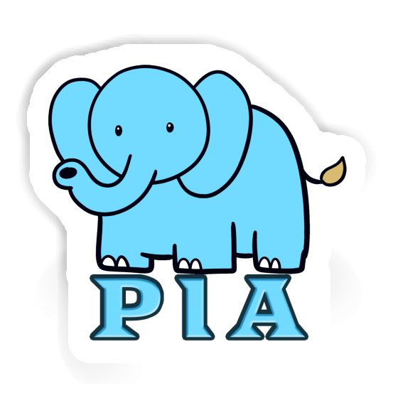 Autocollant Éléphant Pia Gift package Image