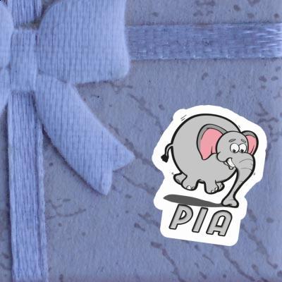 Aufkleber Pia Elefant Image