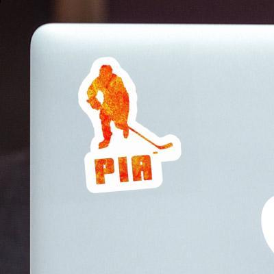 Hockey Player Sticker Pia Image