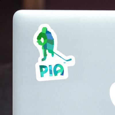 Aufkleber Eishockeyspieler Pia Gift package Image