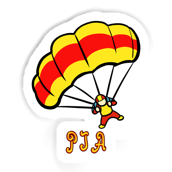 Skydiver Sticker Pia Image