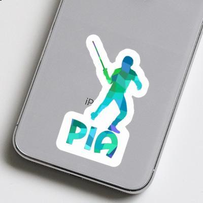 Sticker Pia Fencer Notebook Image