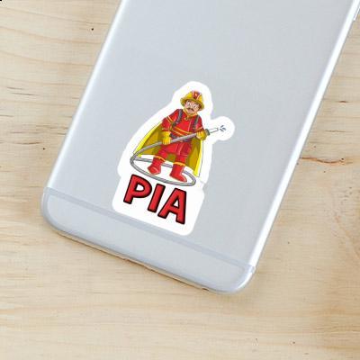 Sticker Firefighter Pia Image