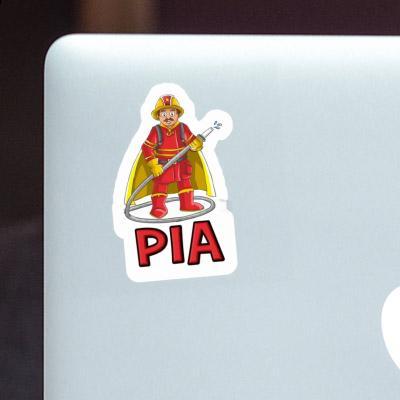 Sticker Firefighter Pia Gift package Image